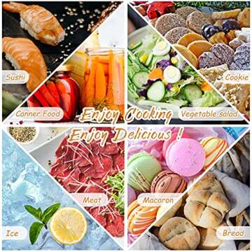 3 Pieces Cat Tongs 9, 7, 5 Inch Cute Cat Paw Shape Tongs Stainless Steel Kitchen Tongs for Cooking, Pink Kawaii Kitchen Accessories