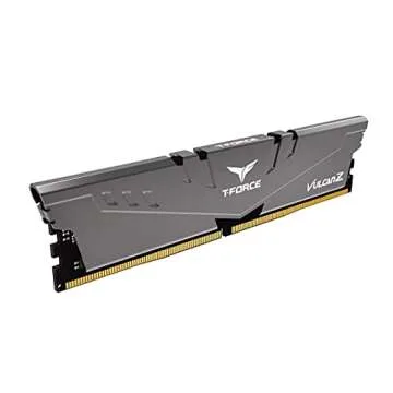 TEAMGROUP T-Force Vulcan Z DDR4 16GB Kit (2x8GB) 3200MHz (PC4-25600) CL16 Desktop Memory Module Ram (Gray) - TLZGD416G3200HC16CDC01