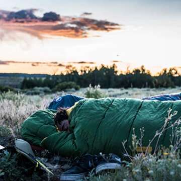 Comfortable Big Agnes Echo Park Sleeping Bag for Campers