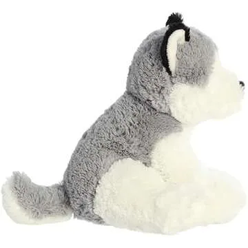 Aurora Cuddly Husky Plush Toy for All Ages - 14 Inches
