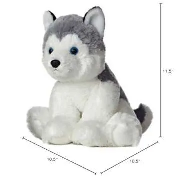 Aurora Cuddly Husky Plush Toy for All Ages - 14 Inches