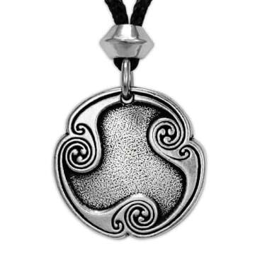 Dagaz Rune Necklace - Symbol of New Beginnings Amulet