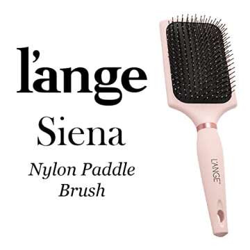 L’ange Hair Siena Paddle Nylon Brush | Groom & Detangle All Hair Types