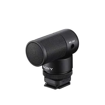 Sony Alpha ZV-E10 APS-C Interchangeable Lens Mirrorless Vlog Camera with 16-50mm Lens (Black) Bundle with Vlogger Accessory Kit, Shotgun Microphone, 64GB SD Card, and Holster Camera Case and Accessory
