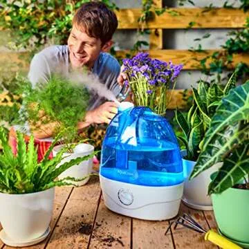AquaOasis® Cool Mist Humidifier - Whisper Quiet 6L Ultrasonic