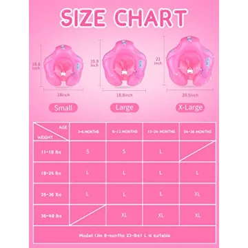 LAYCOL Baby Float with UPF50+ Canopy for Safe Swimming