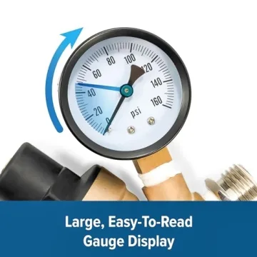 Camco 40058 Adjustable Water Pressure Regulator for RVs and Boats