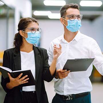 Stoggles Safety Glasses safety goggles Clear Anti-Fog Anti-Scratch Protective Glasses For Men And Women (Gray)