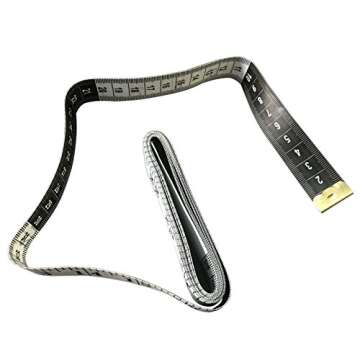 3pcs White Tape Measures 60-Inch/150cm Soft Cloth Measuring Tape Weight Loss Medical Body Measuremen...