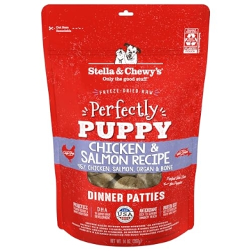 Stella & Chewy's Freeze Dried Raw Dinner Patties – Crafted for Puppies – Grain Free & Protein Ri...