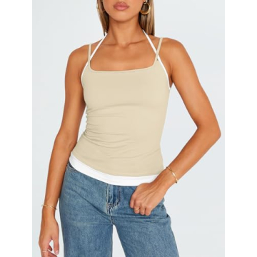 Trendy Queen Women's Y2K Tank Top for Summer Fashion