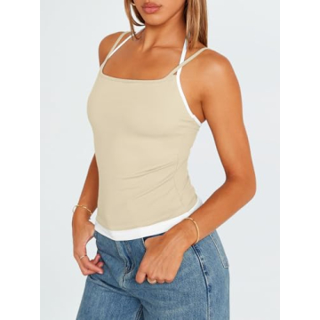 Trendy Queen Women's Y2K Tank Top for Summer Fashion