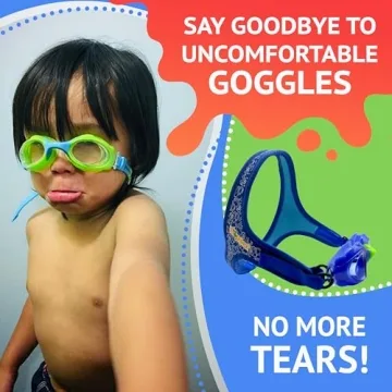 Frogglez Swim Goggles for Kids - Comfort & Fun