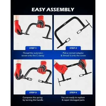 Orion Motor Tech Valve Spring Compressor Toolset 10pcs