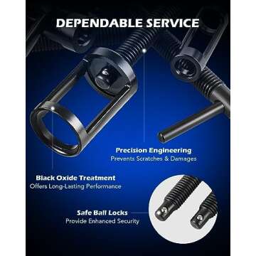 Orion Motor Tech Valve Spring Compressor Toolset 10pcs