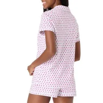 Zelbuck Women's Cozy Pajamas Set with Cute Animal Prints