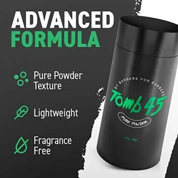 Tomb45 Powder for Texturizing and Volumizing Hair Styling