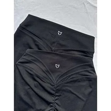 TomTiger Workout Shorts for Women High Waist Gym Shorts Bike Running Active Exercise Yoga Shorts Tummy Control