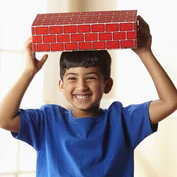 Melissa & Doug Jumbo Building Blocks – 40 Pieces