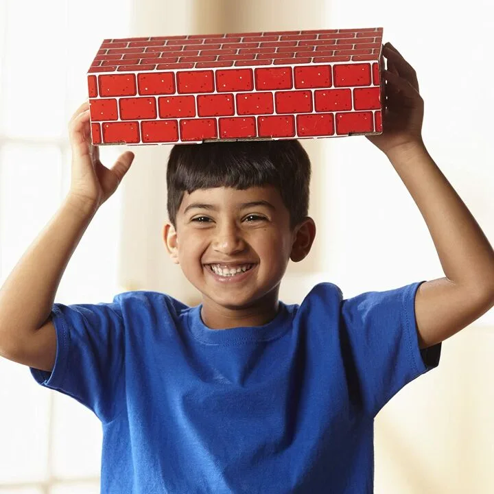 Melissa & Doug Jumbo Building Blocks – 40 Pieces