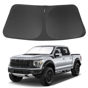 Premium Windshield Sun Shade for 2021-2024 Ford F150 - Ultimate Protection