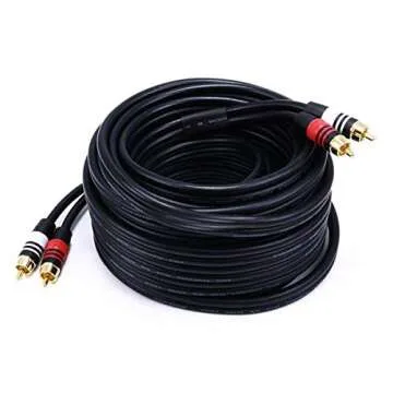 Monoprice 1.5ft Premium RCA Cable for Audiophiles