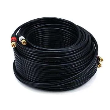 Monoprice 1.5ft Premium RCA Cable for Audiophiles