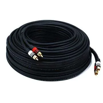 Monoprice 1.5ft Premium RCA Cable for Audiophiles