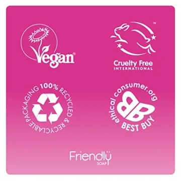 FRIENDLY SOAP Lavender Geranium Shampoo Bar for All Hair Types