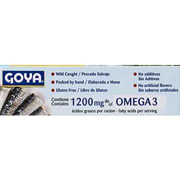 Goya Sardines in Olive Oil - 25 Can Pack Convenience