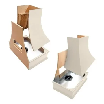 Riley & Higgs Antique White Range Hood Cover for kitchens