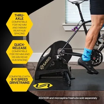 Saris H3 Smart Trainer - Ultra Quiet, Precise Power Feedback