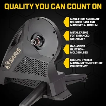 Saris H3 Smart Trainer - Ultra Quiet, Precise Power Feedback