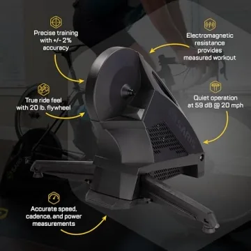 Saris H3 Smart Trainer - Ultra Quiet, Precise Power Feedback