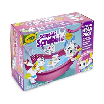 Crayola Scribble Scrubbie Pets Mega Pack Washable Toy Set