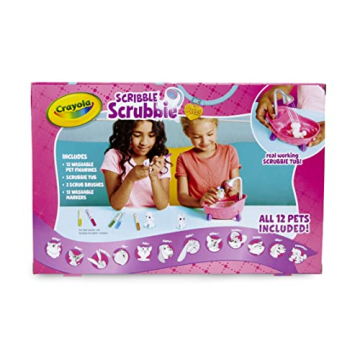 Crayola Scribble Scrubbie Pets Mega Pack Washable Toy Set