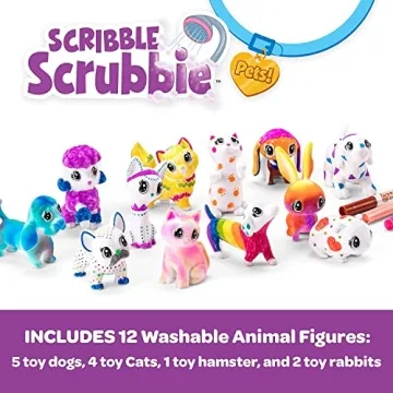 Crayola Scribble Scrubbie Pets Mega Pack Washable Toy Set