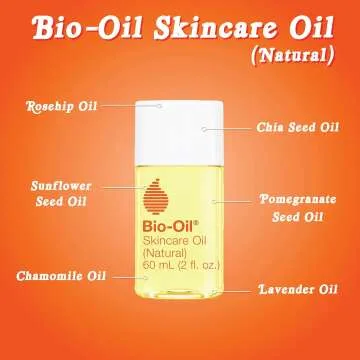Bio-Oil Natural Skincare Oil - 0.85 Oz Pack of 3