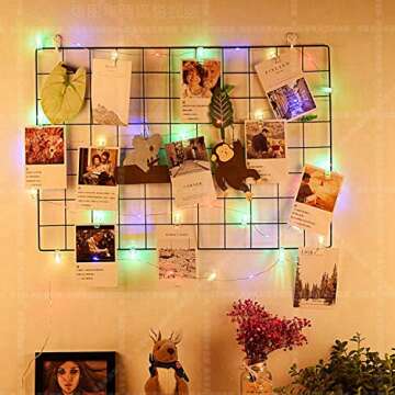 50 LEDs Photo Clips String Light for Any Occasion