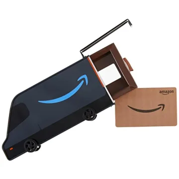 Cute Amazon Gift Card in Limited-Edition Truck Packaging