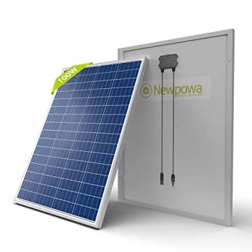100W Polycrystalline Solar Panel for RV Marine Off Grid