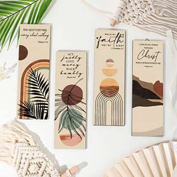 Queekay Bible Verses Wall Art for Inspirational Home Decor