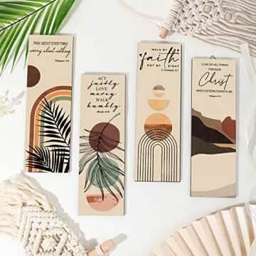 Queekay Bible Verses Wall Art for Inspirational Home Decor