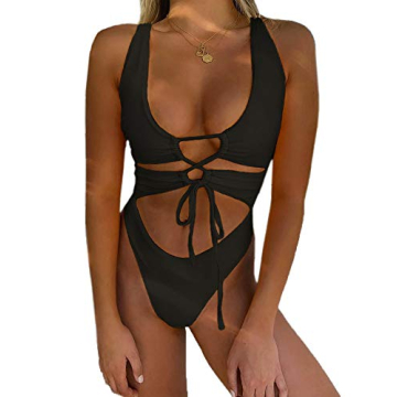 Chic CHYRII Women's Sexy Cutout One-Piece Swimsuit