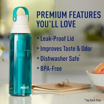 Brita Premium Filtering Water Bottle BPA-Free Reusable