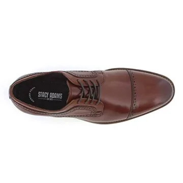 Stylish Cap Toe Oxfords by Stacy Adams for Men