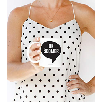 Digibuddha OK Boomer Gift Mug - Fun Ceramic Coffee Cup