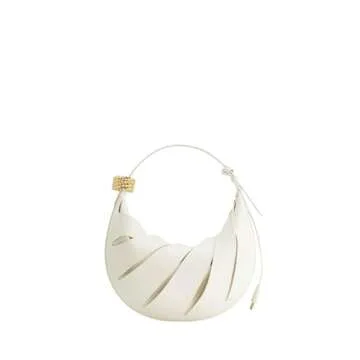 JW PEI Women's Jana Hollow Out Shoulder Bag - Elegant White Purse