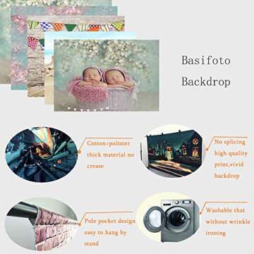 7x5 ft Christmas Backdrops for Photoshoot Kitchen Photo Background White Wood Wall Photography Backdrops Xmas Photo Booth Props