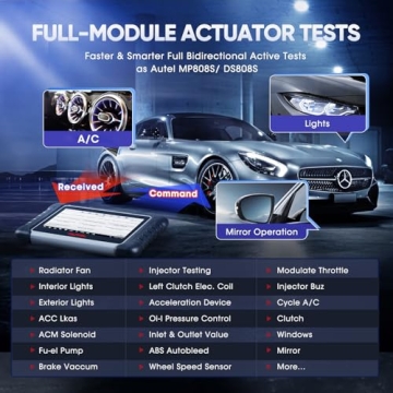 Autel MaxiCOM MK808BT PRO Scanner for Accurate Diagnostics